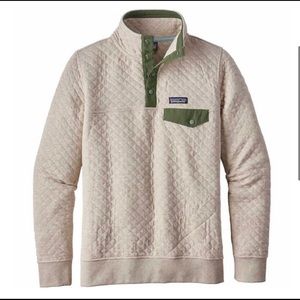 Patagonia snap t quilted organic cotton